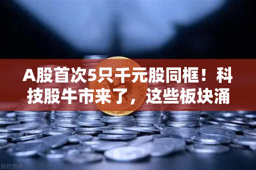 A股首次5只千元股同框！科技股牛市来了，这些板块涌现最多机会