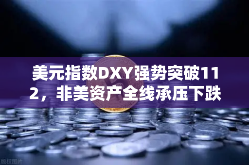 美元指数DXY强势突破112,非美资产全线承压下跌,全球金融市场震动,投资者何去何从?-第1张图片-欧易交易所 美元指数DXY强势突破112,非美资产全线承压下跌,全球金融市场震动,投资者何去何从?-第1张图片-欧易交易所