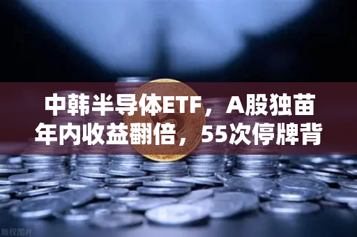 中韩半导体ETF，A股独苗年内收益翻倍，55次停牌背后藏着什么？
